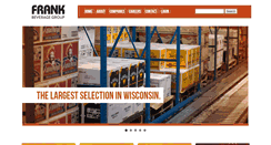 Desktop Screenshot of frankbeveragegroup.com